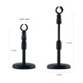 Clip Desktop Mic Stand Pictures Tablet Holder Pour Microphone